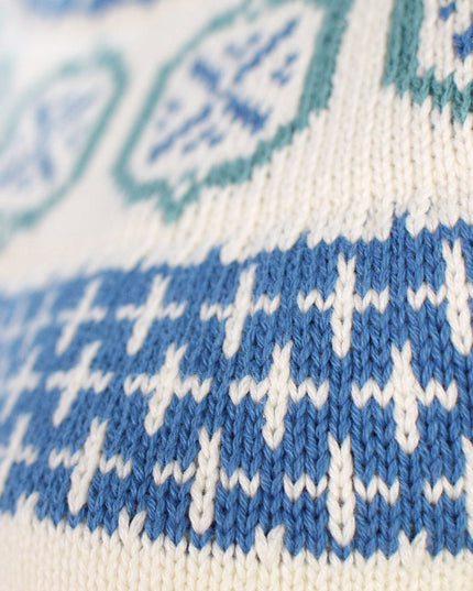 Pull Glacier pour femme en coton biologique, idéal pour les fêtes