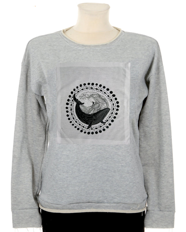 Pull décontracté - Motif baleine