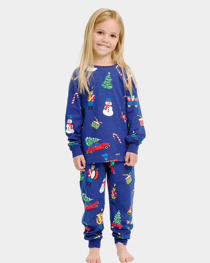Pyjamas de Noël pour enfants avec jouets de Noël