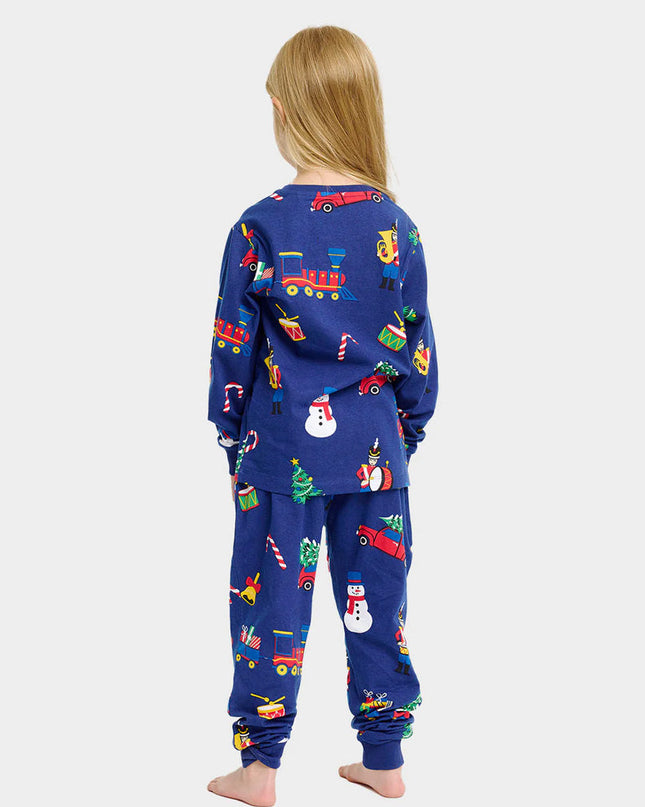 Pyjamas de Noël pour enfants avec jouets de Noël