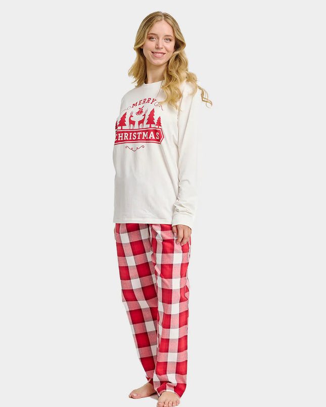 Unisex Christmas Pajamas for Adults "Merry Christmas"