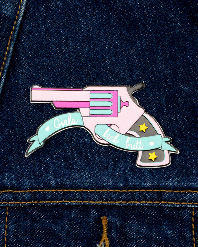 Matrica - Autocollant « Girls Kick Butt » pour femmes