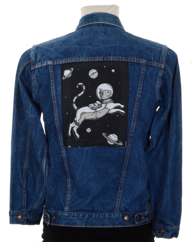Manteau revisité - Chat astronaute