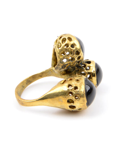 Anneau triple en cuivre