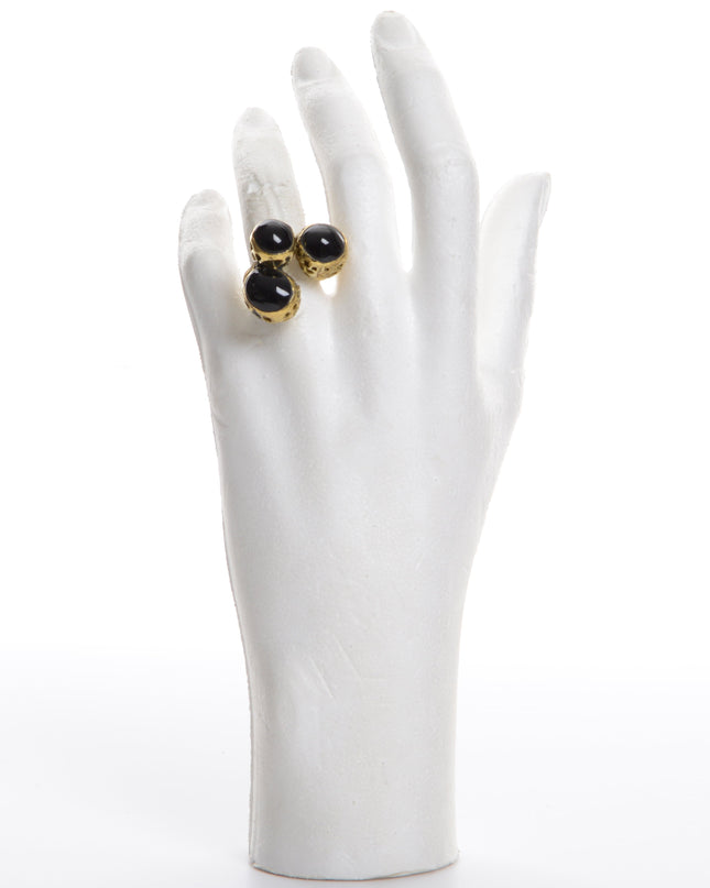 Anneau triple en cuivre