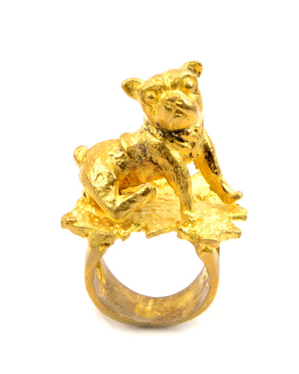 Anneau en cuivre - Chien