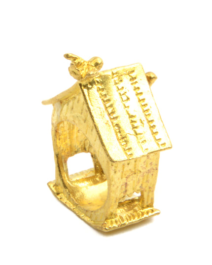 Bague en cuivre oiseau