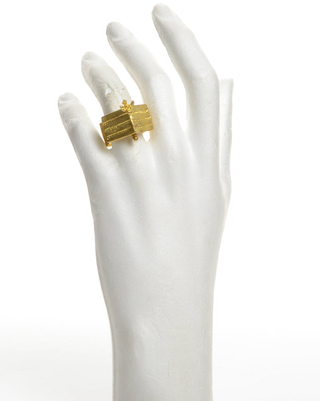 Bague en cuivre oiseau