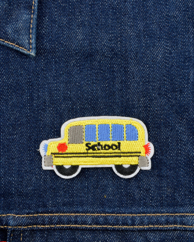 Patch - Bus scolaire | Amusant et thématique