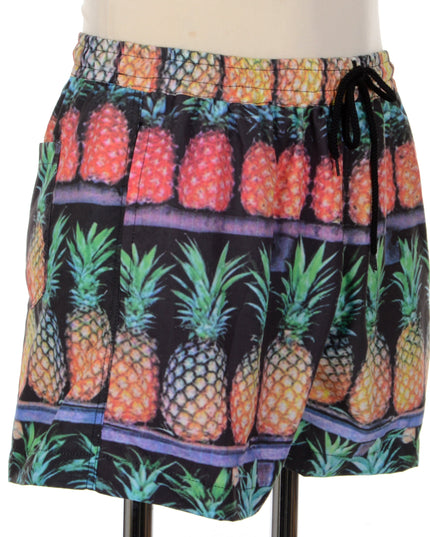 Short imprimé ananas - Ambiance tropicale