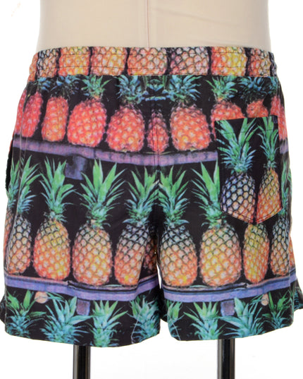 Short imprimé ananas - Ambiance tropicale