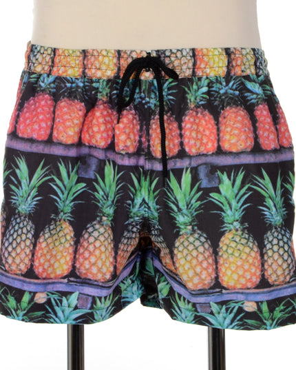 Short imprimé ananas - Ambiance tropicale