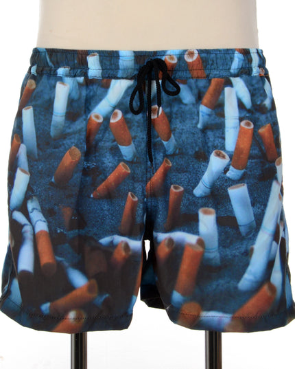 Shorts à motifs de mégots de cigarettes - Un style estival original