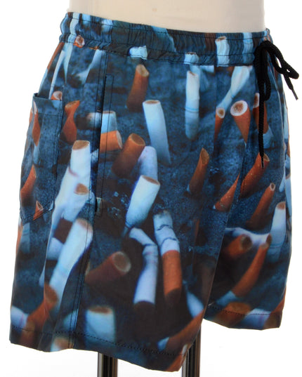 Shorts à motifs de mégots de cigarettes - Un style estival original