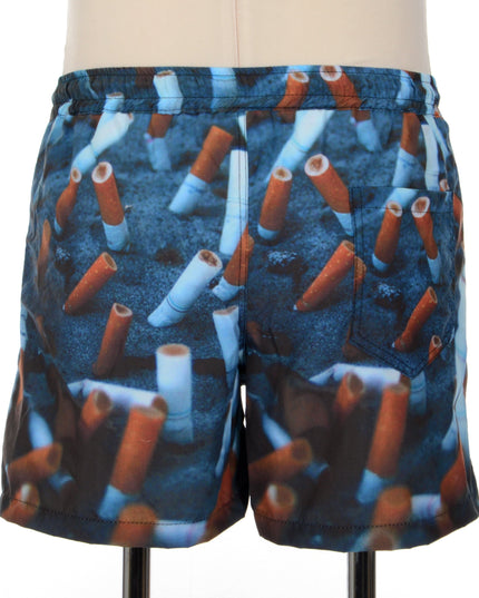 Shorts à motifs de mégots de cigarettes - Un style estival original