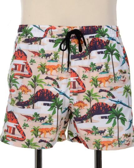 Short en tissu préhistorique - Style ludique