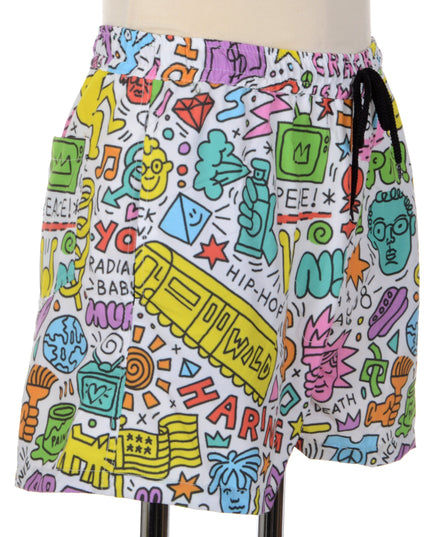 Shorts - Doodle | Vêtements d'intérieur pour l'été