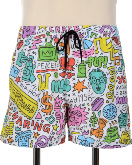 Shorts - Doodle | Vêtements d'intérieur pour l'été