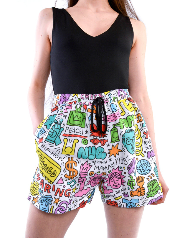 Shorts - Doodle | Vêtements d'intérieur pour l'été