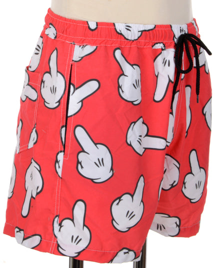 Short imprimé mains - Style estival unique