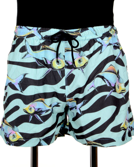 Short à motif poisson