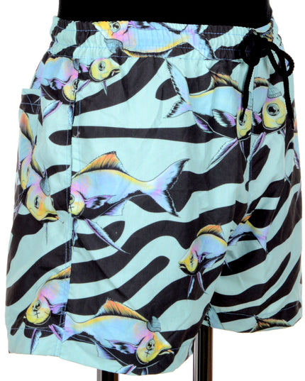 Short à motif poisson