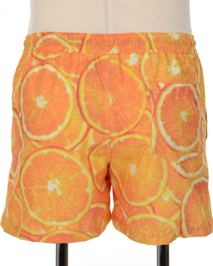 Short imprimé orange - Style estival frais