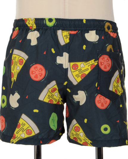 Short imprimé pizza - Style estival et amusant