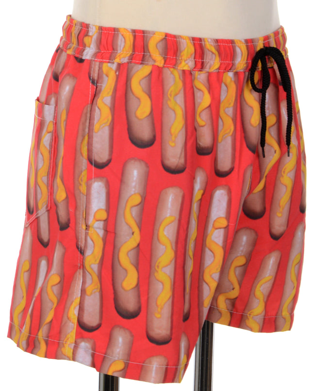 Short imprimé saucisse - Vêtements d'été amusants