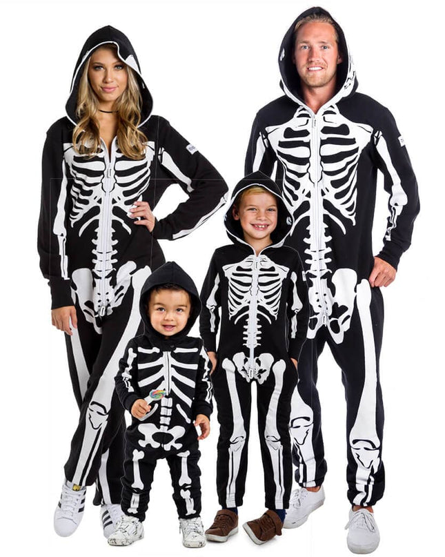 Matching Skeleton Family Costumes