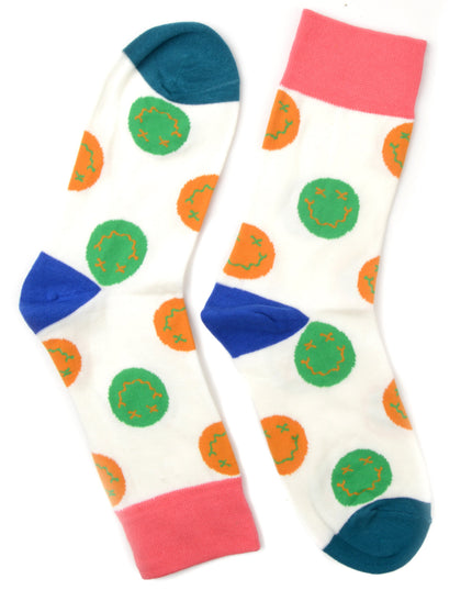 Chaussettes de Noël amusantes - Modèle Zokni Smiley II