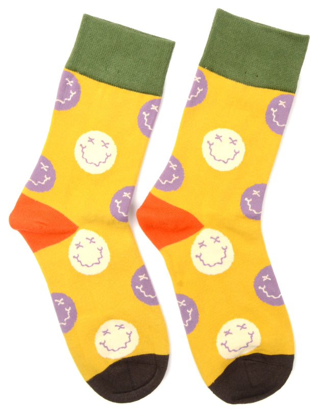 Chaussettes de Noël amusantes - Motifs Zokni Smiley