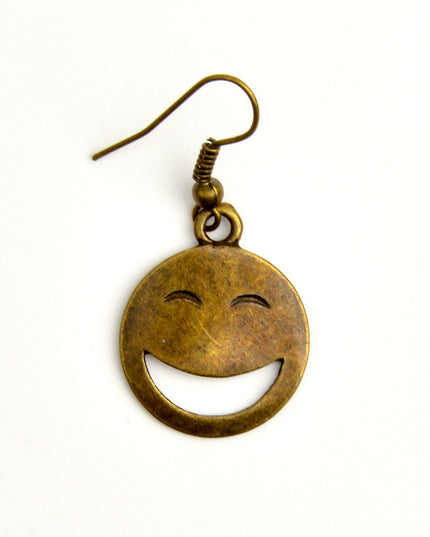 Boucles d'oreilles smiley pour Halloween et les fêtes