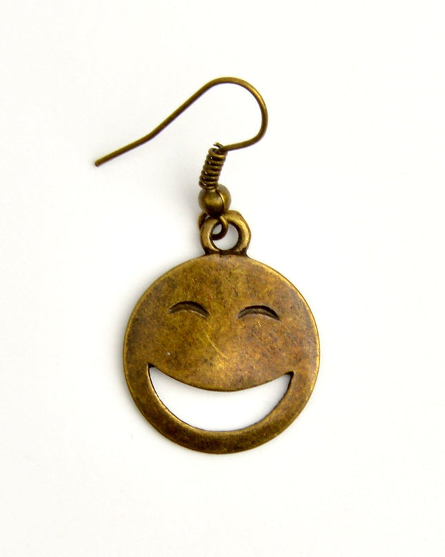 Boucles d'oreilles smiley pour Halloween et les fêtes