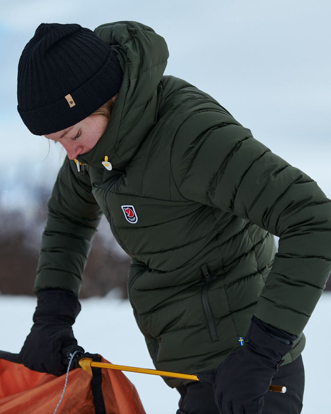Bonnet Fjällräven Classic Knit - Noir - Accessoire d'hiver intemporel