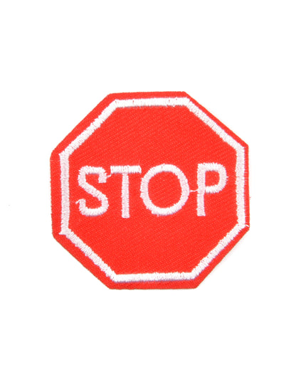 Patch Stop - Accessoire à message audacieux