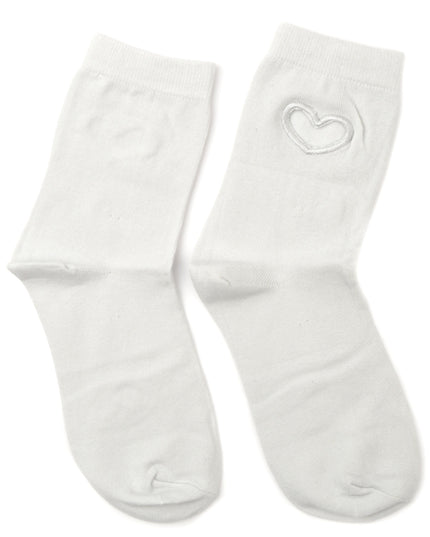 Chaussettes de Noël Zokni - Grises et amusantes avec des cœurs, pour adultes et enfants