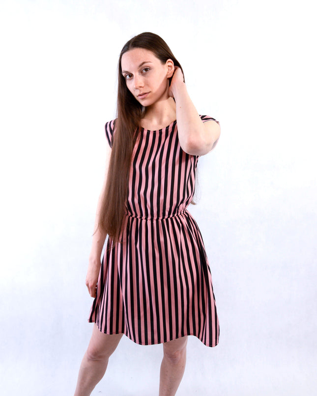Robe à rayures