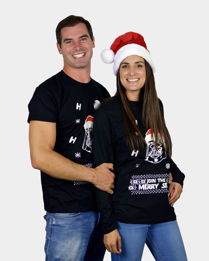 T-shirt de Noël à manches longues pour hommes et femmes. Rejoignez le côté festif !