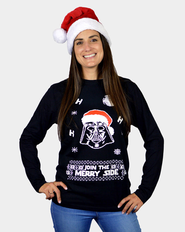 T-shirt de Noël à manches longues pour hommes et femmes. Rejoignez le côté festif !