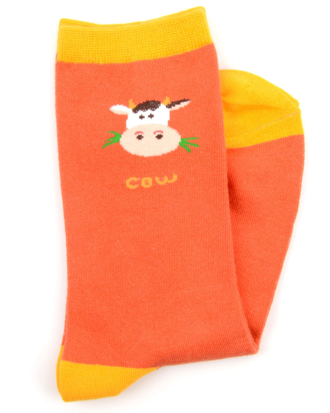 Chaussettes vache - Amusantes et festives