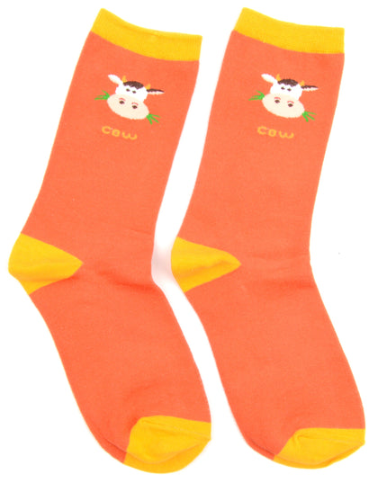 Chaussettes vache - Amusantes et festives