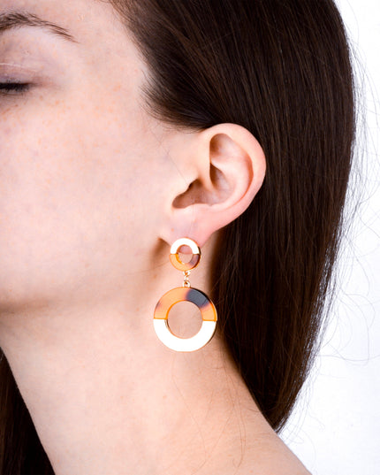 Boucles d'oreilles - Motif tortue I | Thèmes Noël et Halloween