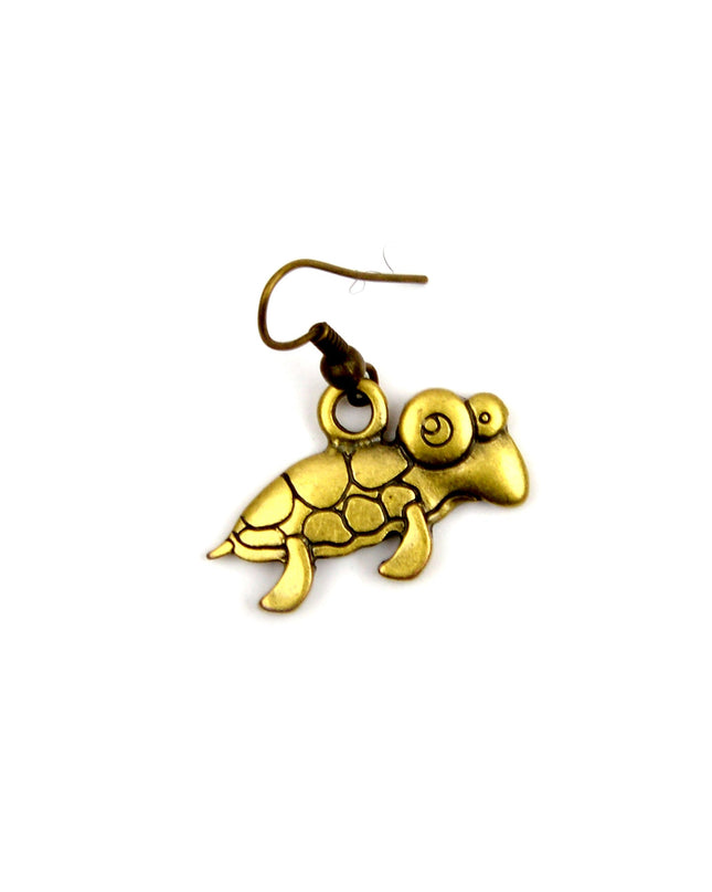 Boucles d'oreilles tortue