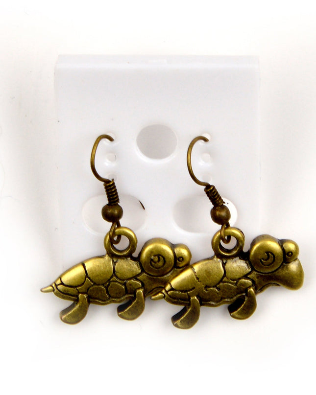 Boucles d'oreilles tortue