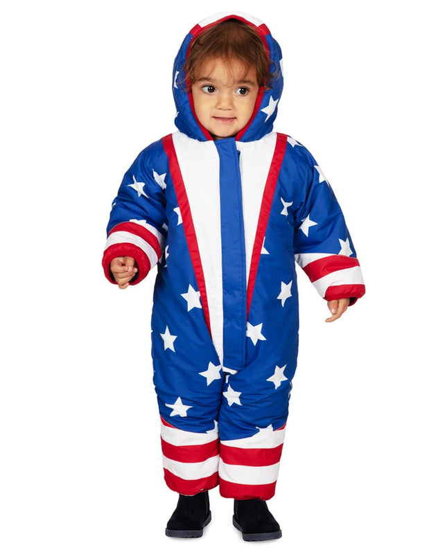 Toddler Boy's Americana Snow Suit