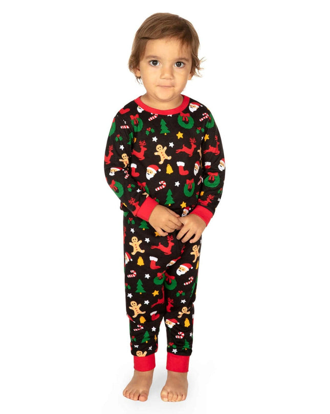 Toddler Boy's Cookie Cutter Crew Neck Pajama Set