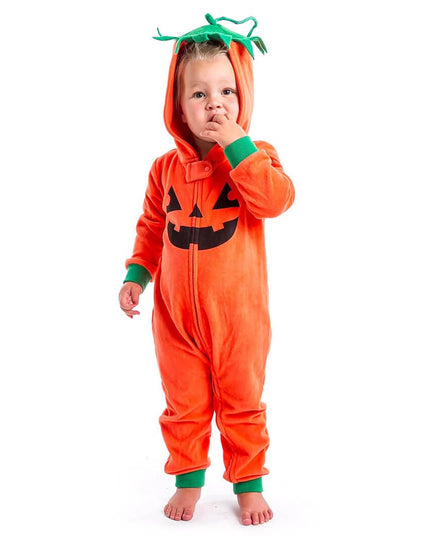 Toddler Girl's Pumpkin Costume