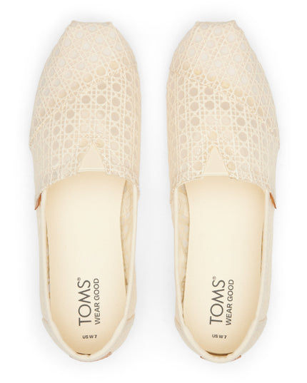 TOMS Alpargata - Dentelle de panier naturelle