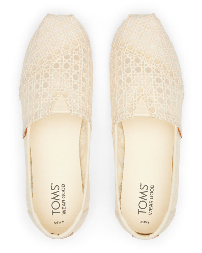 TOMS Alpargata - Dentelle de panier naturelle